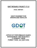 GDOT Roadmap for Driverless Vehicles