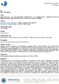 EcoLogical An Ecosystem Approach to Developing Transportation Infrastructure Projects in a Changing Environment Conference Paper