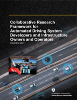 Collaborative Research Framework for Automated Driving System Developers and Infrastructure Owners and Operators