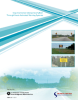 StopControlled Intersection Safety Through Route Activated Warning Systems