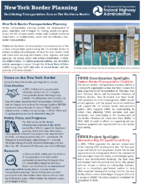 New York Border Planning Facilitating Transportation Across the Northern Border