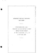 Interstate Commerce Commision Report of the Accident  Investigation Occuring on the SEABOARD AIR LINE RAILWAY SOUTH ABERDEEN NC