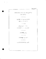 Interstate Commerce Commision Report of the Accident  Investigation Occuring on the PENNSYLVANIA RAILROAD LENOVER PA