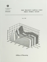 The Transit Capital Cost Price Index Study