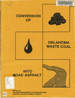 Conversion of Oklahoma Waste Coal Into Road Asphalt