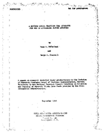 A Revised Serial Reaction Time Apparatus for Use in Appraising Flying Aptitude