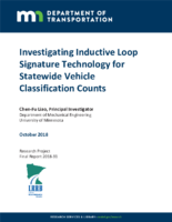 Investigating Inductive Loop Signature Technology for Statewide Vehicle Classification Counts