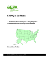 CMAQ in the States A Preliminary Assessment of the CMAQ Programs Contribution Toward Meeting Ozone Standards