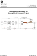 Centralized Interlocking for Moving Block Research Project