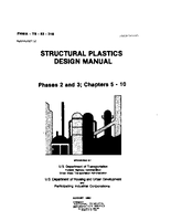 Structural Plastics Design Manual Volume II Phases 2 and 3 Chapters 5 to 10