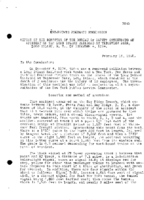 Interstate Commerce Commision Report of the Accident  Investigation Occuring on the LONG ISLAND RAILROAD VANDERVEER PARK NY