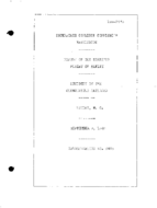 Interstate Commerce Commision Report of the Accident  Investigation Occuring on the CLINCHFIELD RAILROAD LUNDAY N C
