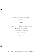Interstate Commerce Commision Report of the Accident  Investigation Occuring on the LOUISVILLE AND NASHVILLE RAILROAD CLIFFSIDE KY