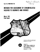 Methods for Assessment of StreamRelated Hazards to Highways and Bridges