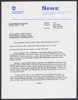 NHTSA News Releases AprilMay 1995