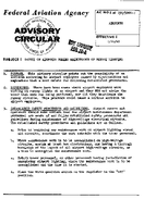 AC 15052007 Safety on Airports During Maintenance of Runway Lighting