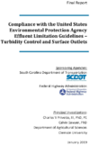 Compliance with the United States Environmental Protection Agency Effluent Limitation Guidelines  Turbidity Control and Surface Outlets