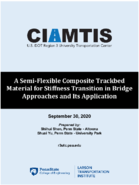 A SemiFlexible Composite Trackbed Material for Stiffness Transition in Bridge Approaches and Its Application