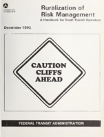 Ruralization of Risk Management A Handbook for Small Transit Operators