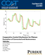 Cooperative Control Mechanism for Platoon Formation of Connected and Autonomous Vehicles
