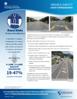 Proven Safety Countermeasures  Road Diets Roadway Reconfiguration