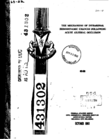 The mechanisms of intrarenal hemodynamic changes following acute arterial occlusion