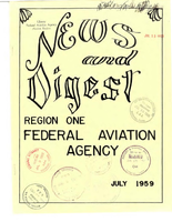 Region One Federal Aviation Agency News and Digest July 1959