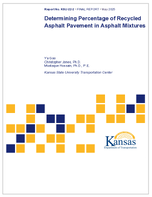 Determining Percentage of Recycled Asphalt Pavement in Asphalt Mixtures