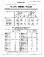 Traffic Volume Trends February 1955