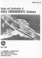 Design and Construction of Shale Embankments Summary