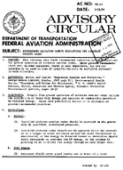 AC 2068 Recommended Radiation Safety Precautions for Airborne Weather Radar