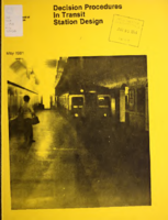 Decision procedures in transit station design