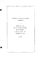 Interstate Commerce Commision Report of the Accident  Investigation Occuring on the SOUTHERN PACIFIC DAVIS CA