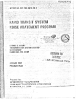 Rapid Transit System Noise Abatement Program
