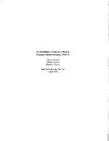North Dakota Grain and Oilseed Transportation Statistics 199697