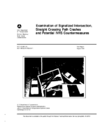 Examination of Signalized Intersection Straight Crossing Path Crashes and Potential IVHS Countermeasures