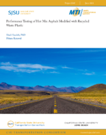 Performance Testing of Hot Mix Asphalt Modified With Recycled Waste Plastic