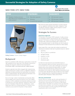 Successful Strategies for Adoption of Safety Cameras