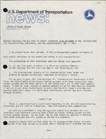 Remarks Prepared for Delivery by Deputy Secretary Alan Butchman to the International Air Transportation Conference