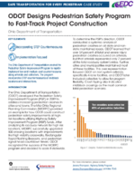 ODOT Designs Pedestrian Safety Program to FastTrack Project Construction