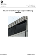 Integrity of Rail Passenger Equipment Glazing Systems