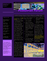 Pedestrian Forum  Volume 67 Summer 2015