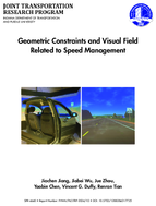 Geometric Constraints and Visual Field Related to Speed Management