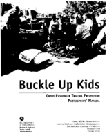 Buckle Up Kids Child Passenger Trauma Prevention Participants Manual