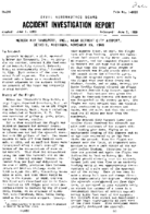 Investigation of Aircraft Accident METEOR AIR TRANSPORT DETROIT MICHIGAN 19491119