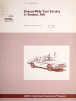 SharedRide Taxi Service in Boston MA
