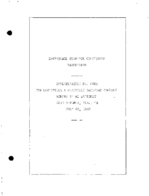 Interstate Commerce Commision Report of the Accident  Investigation Occuring on the LOUISVILLE AND NASHVILLE RAILROAD CYPRESS FL