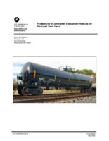Probability of detection evaluation results for railroad tank cars  final report