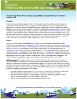 Transforming Forest Avenue Study Leads to Major Accessibility Improvements in Portland ME