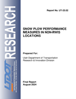 Snow Plow Performance Measures in NonRWIS Locations